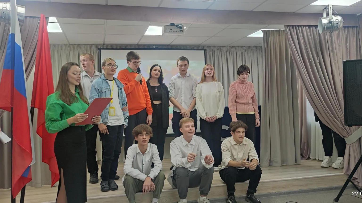 В Сергиево‑Посадском техникуме прошел концерт «Посвящение в студенты»