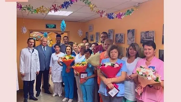 Анестезиолого‑реанимационную службу роддома Подольска наградили к ее юбилею