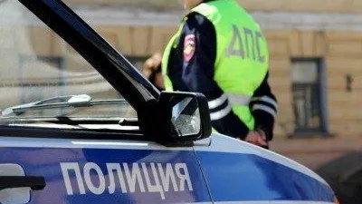 Грузовик врезался в рейсовый автобус в Люберцах