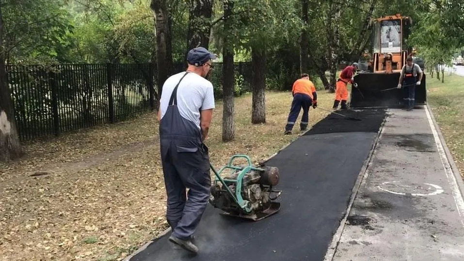 Тротуар отремонтировали на улице Митрофанова в Люберцах