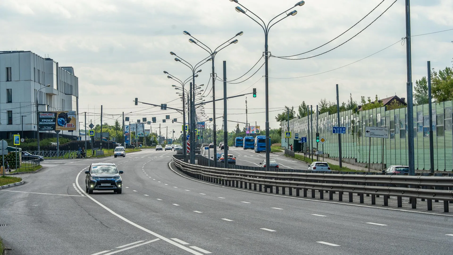 В среду утром загруженность дорог Подмосковья достигла 3 баллов