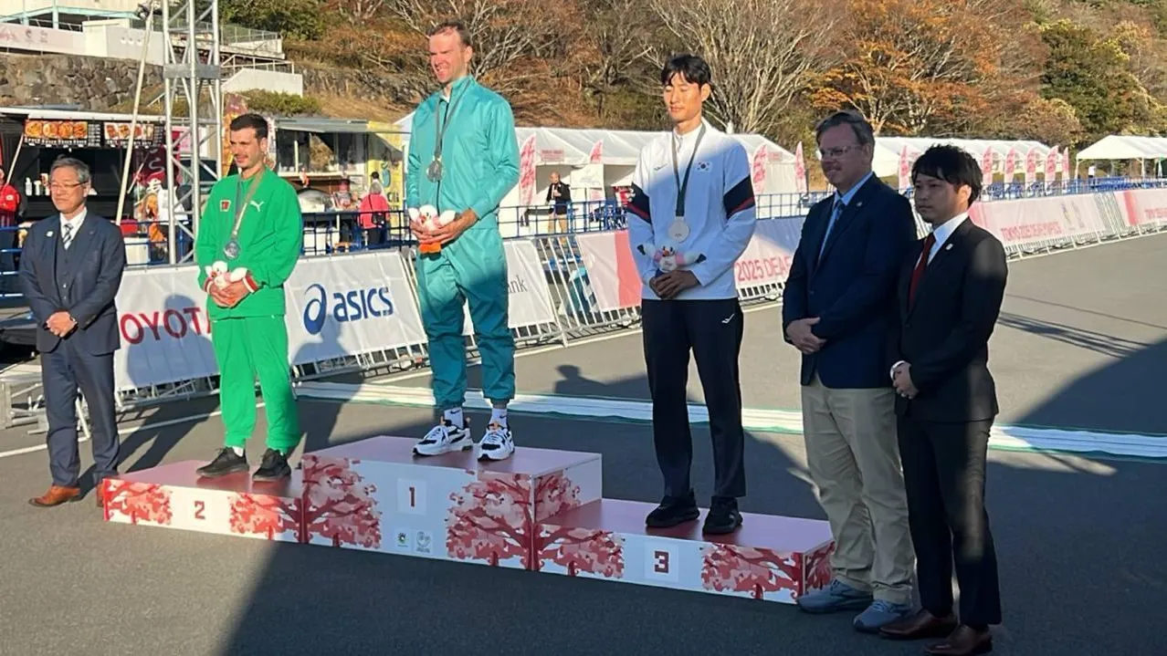 Подмосковный спортсмен завоевал золото на летних Сурдлимпийских играх в Токио