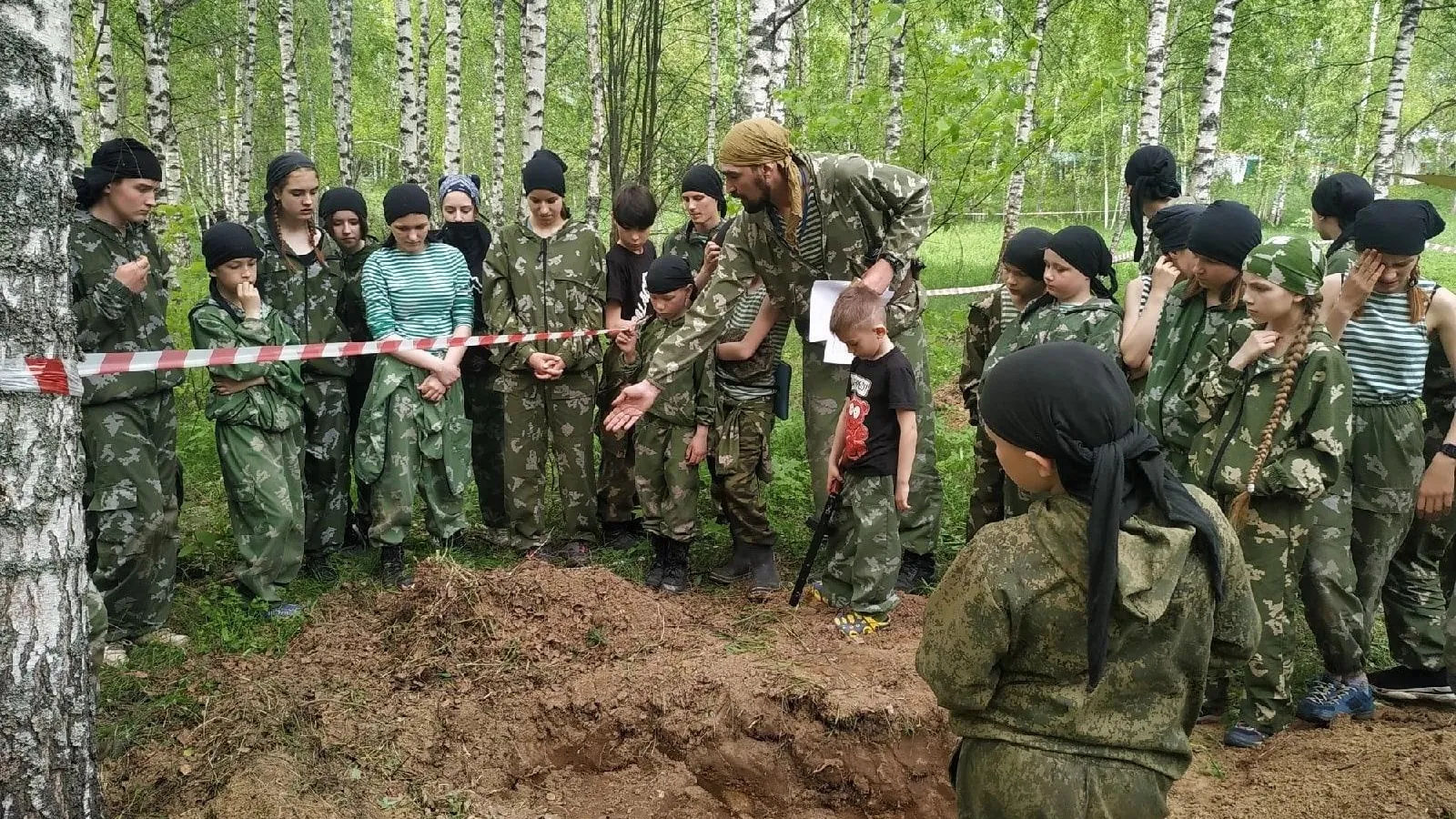 Юнармейцы Щелкова отработали тактические навыки в военно‑полевых условиях
