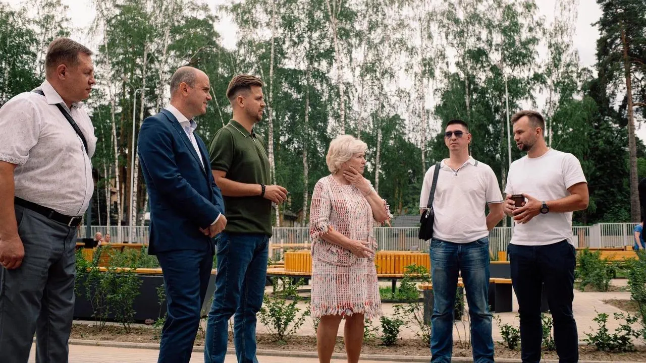Лидия Антонова проверила строительство образовательных учреждений Люберец