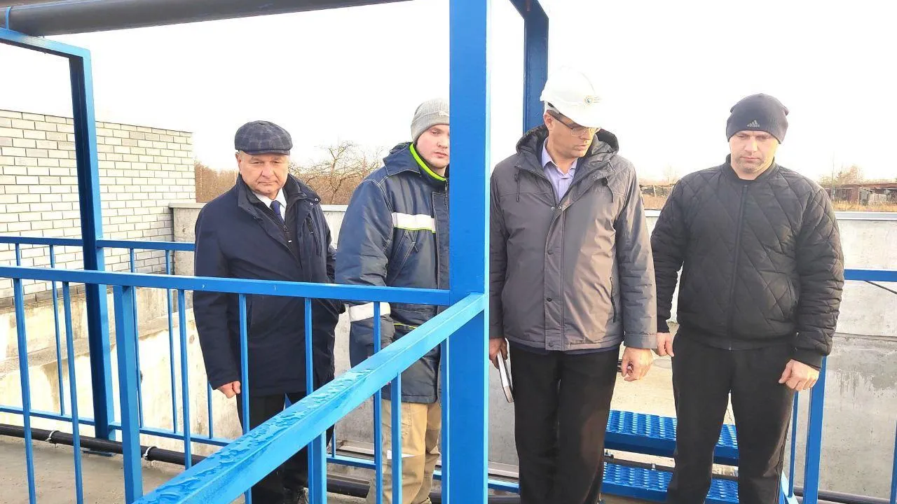 В Зарудне округа Коломна реконструкция очистных сооружений завершена на 90%