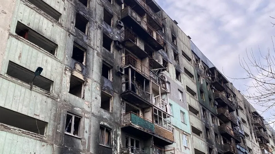 250 раз выехали подмосковные эксперты в ходе восстановления дома в Мариуполе