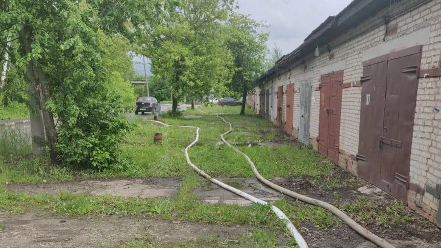 Подтопление на улице Ленина в Подольске устранили в третий раз с начала ливней