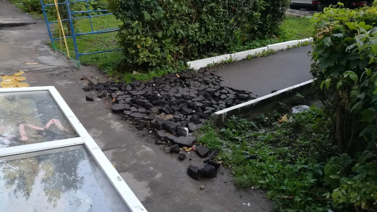 В Подольске отремонтируют пешеходную дорожку на улице Дружбы до 18 сентября