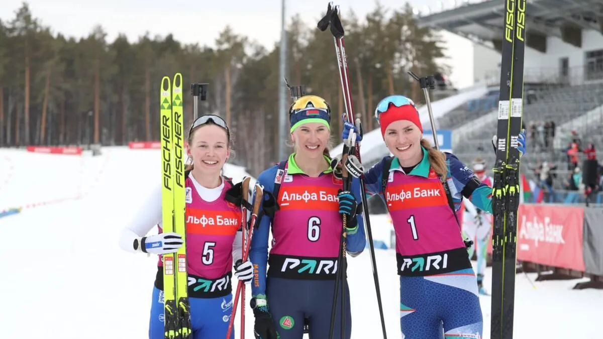 Подмосковная биатлонистка стала победителем чемпионата России