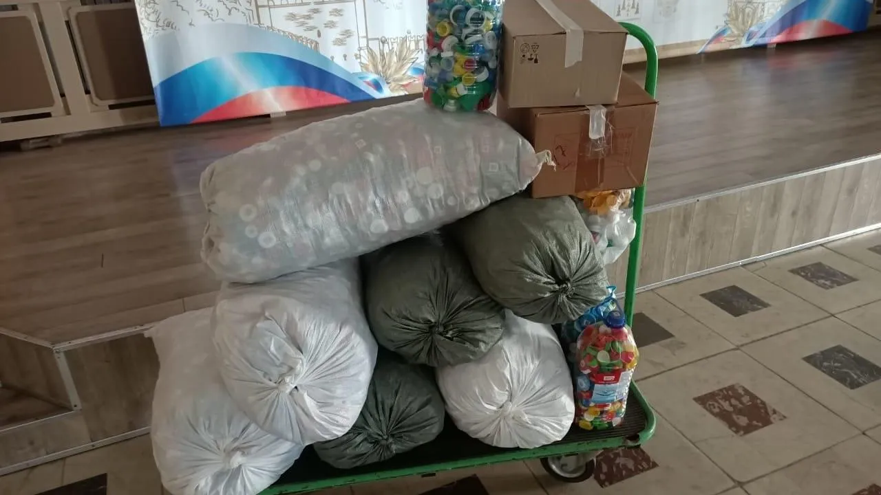 Более 240 кг крышечек собрал регоператор Воскресенского кластера за сентябрь