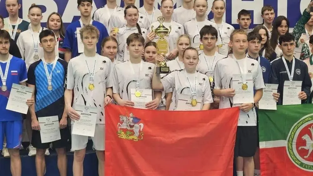 Подмосковные бадминтонисты выиграли 8 медалей на первенстве России