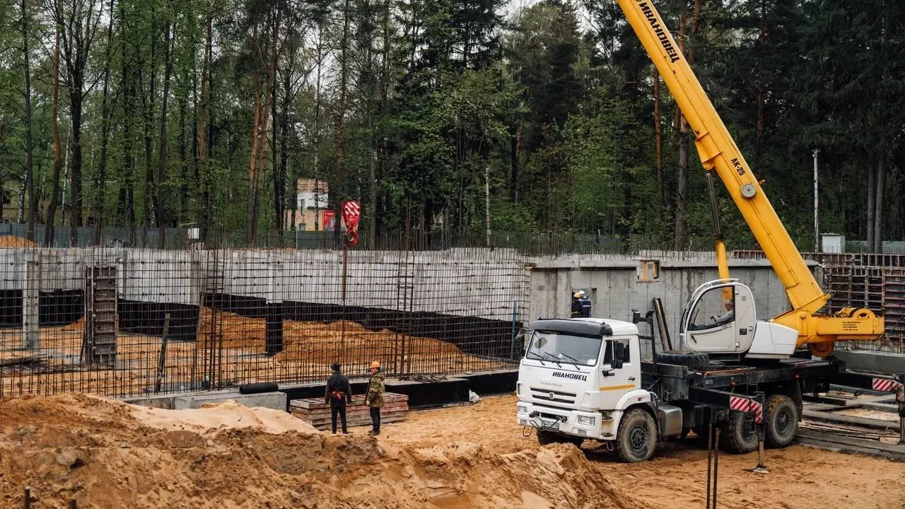В Щелкове продолжается строительство нового ФОКа
