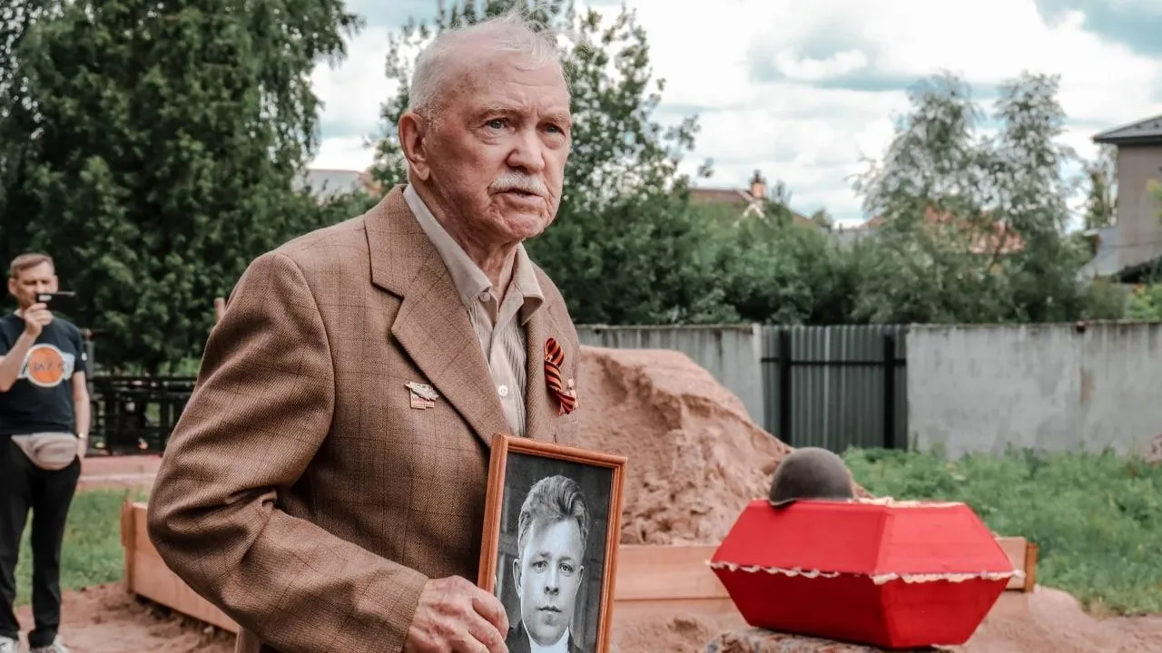 В Щелкове состоялась церемония захоронения останков павшего в ВОВ солдата