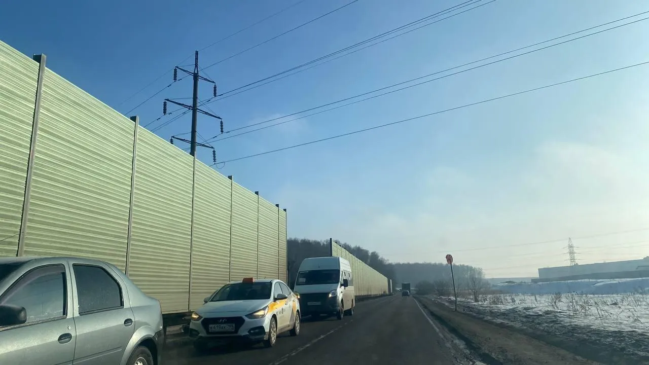 Новый шумозащитный экран установили в Подольске по просьбам жителей