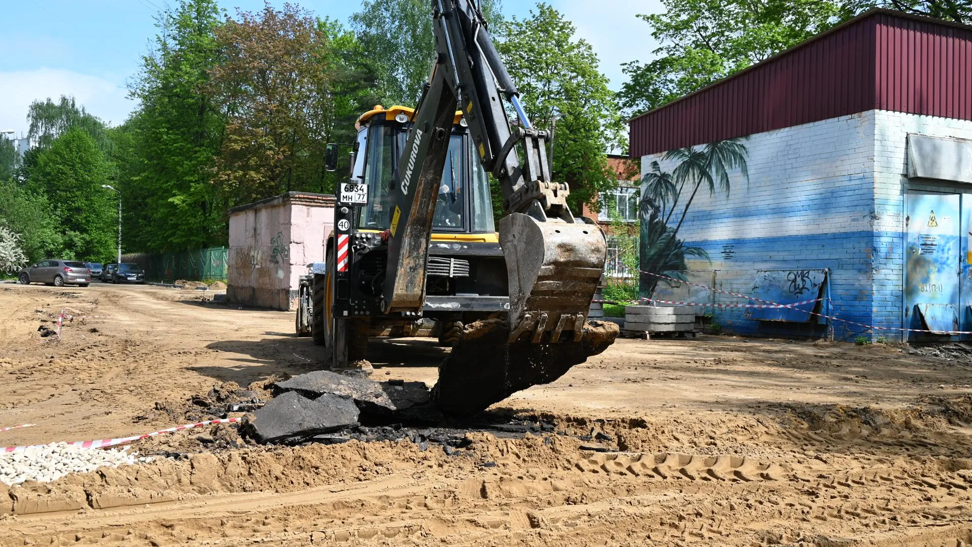 В Ленинском округе начали благоустройство 13 дворов