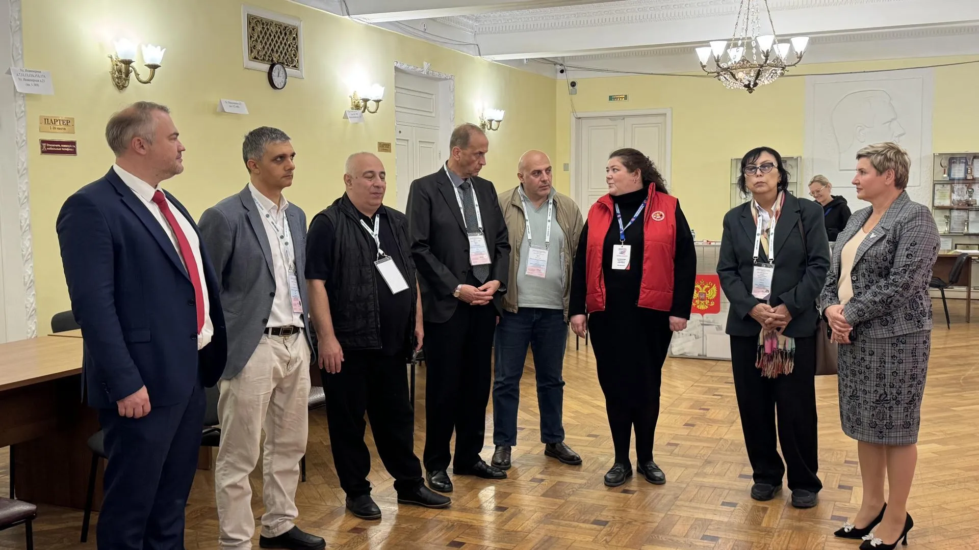 Международные наблюдатели посетили Сергиев Посад