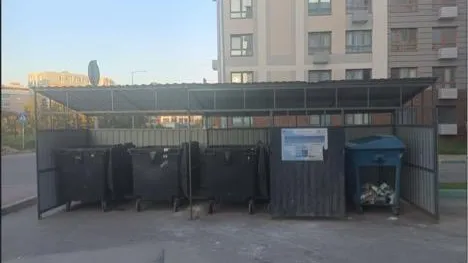 В Красногорске на улице Романовская расширили контейнерную площадку