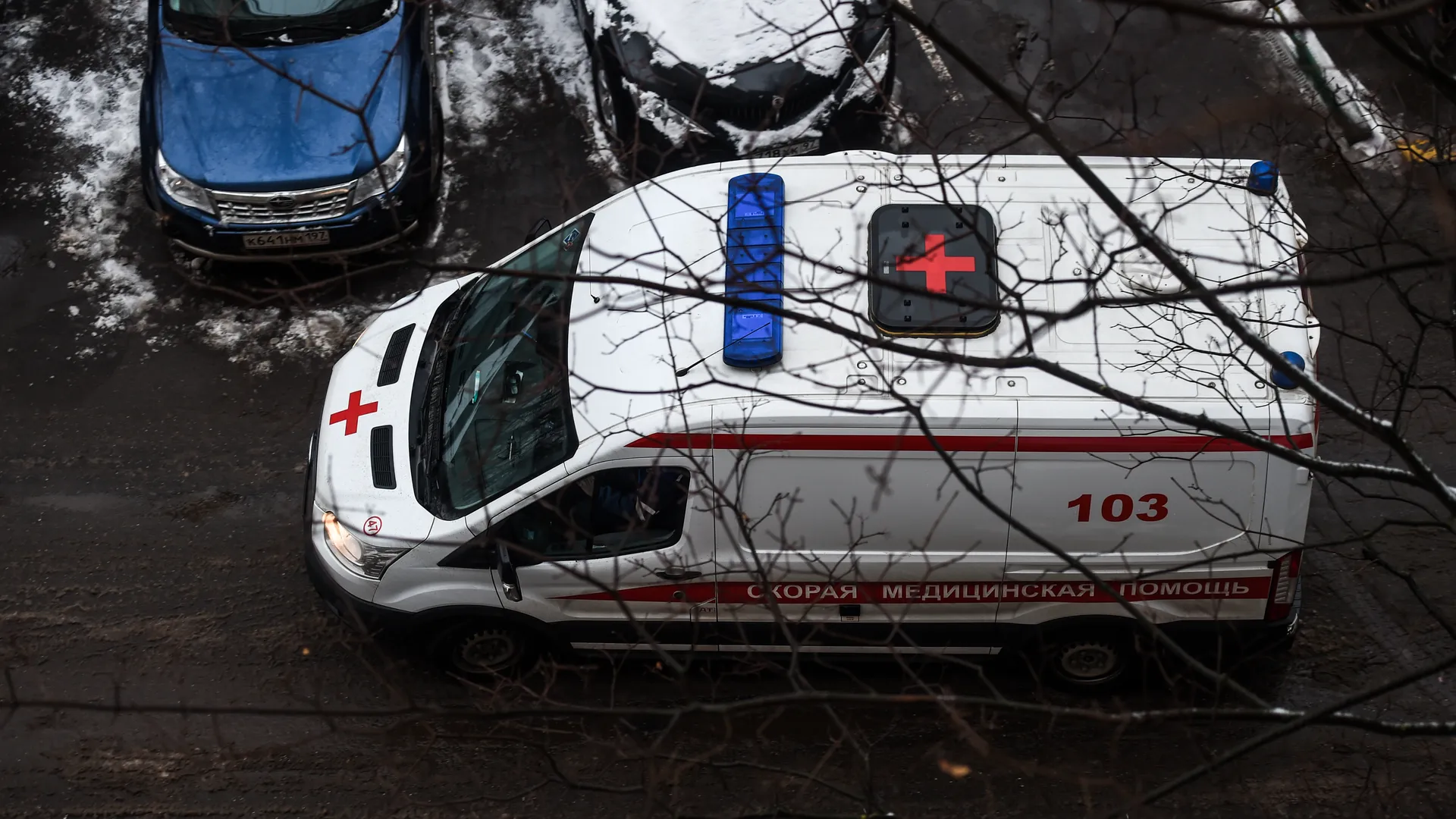 Студент выпал из окна 11-го этажа в Москве и выжил