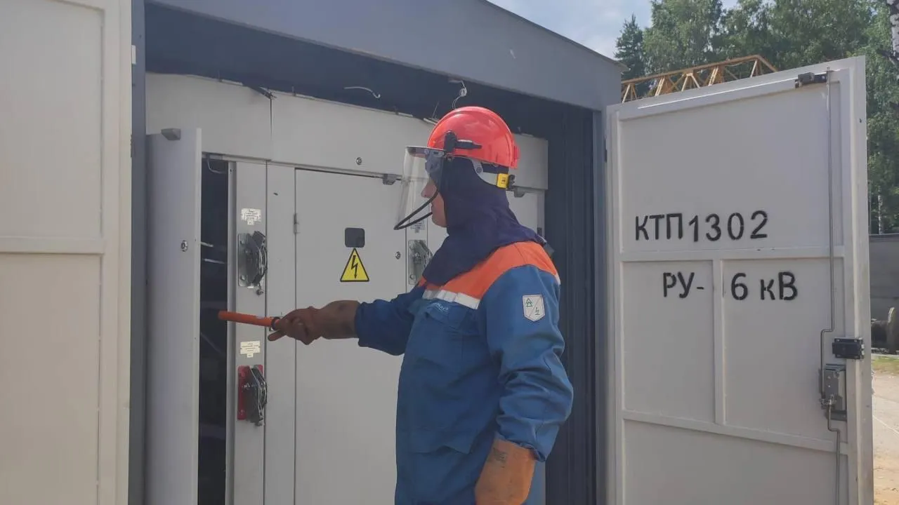 Металлобазу Ивантеевки подмосковные энергетики подключили к новой подстанции