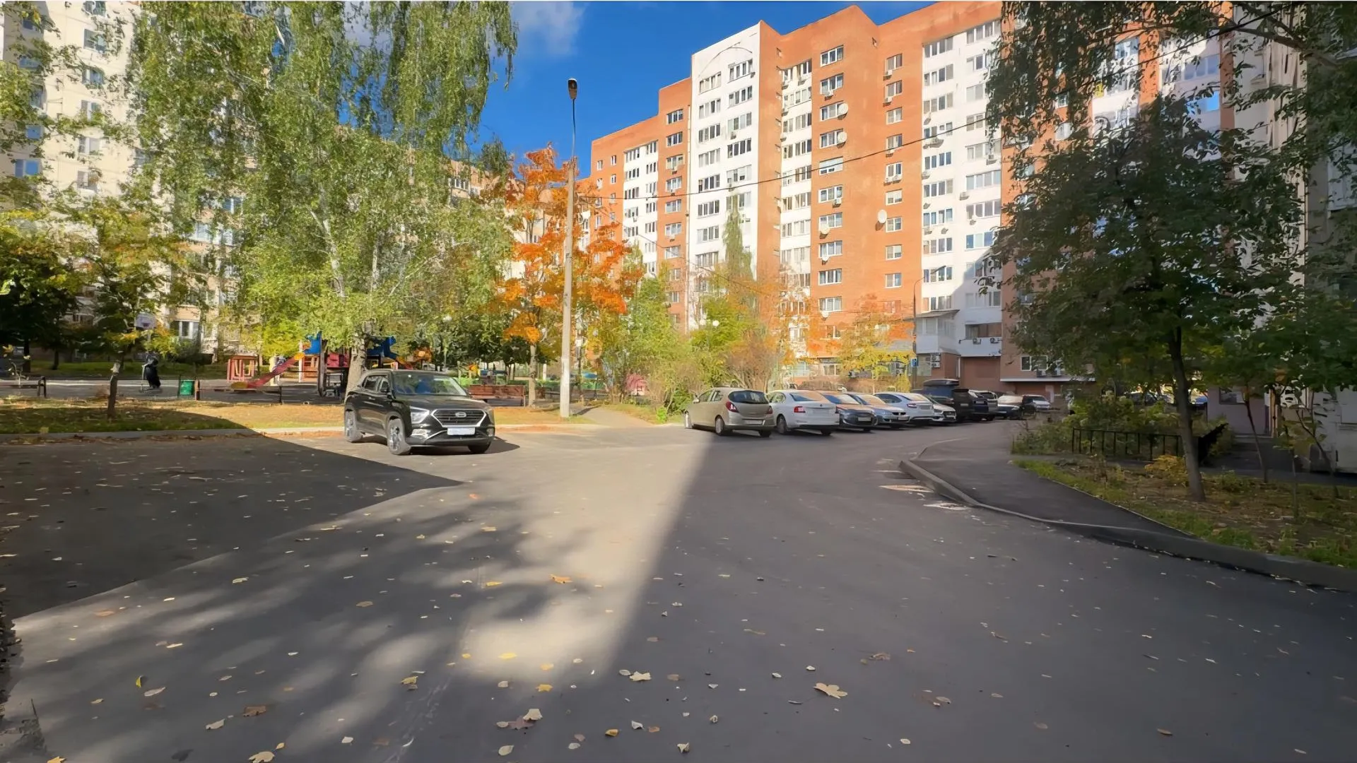 На улице Ленина в Красногорске обновили дворы сразу шести домов