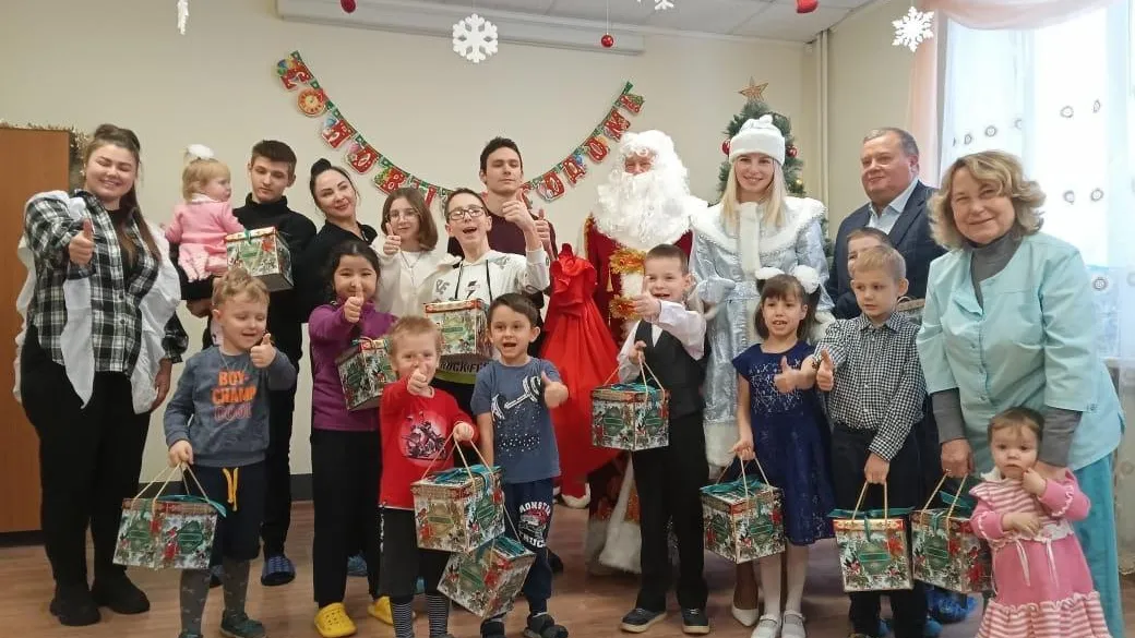 В Подмосковье стартовал новогодний «Марафон добра» для воспитанников детских домов