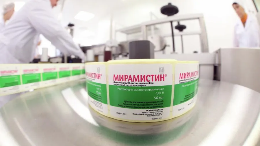 Работу производителя «Мирамистина» и «Окомистина» заблокировали в РФ
