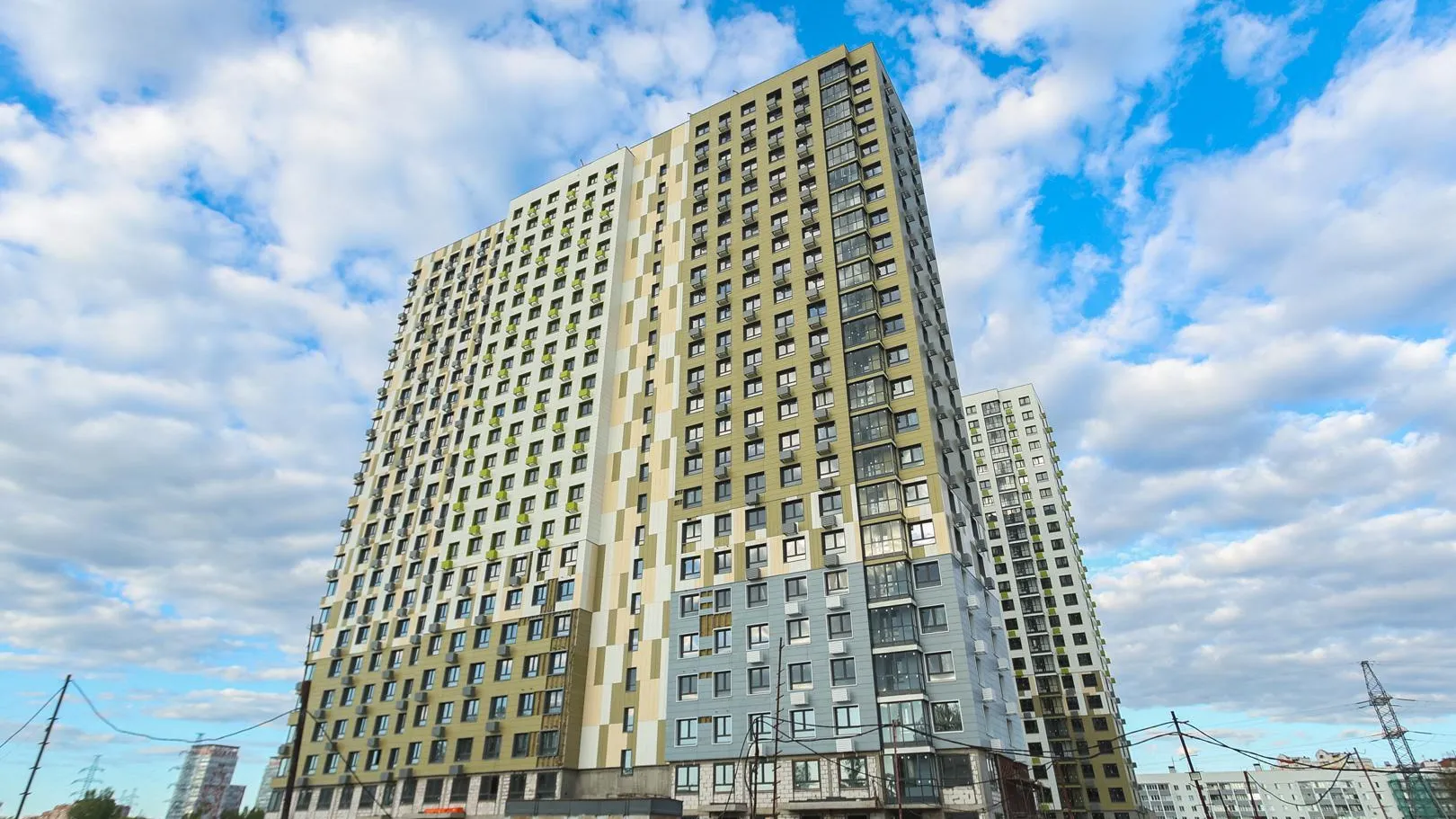 В двух корпусах дома № 1 ЖК «Ильинойс» Красногорска приступили к отделке