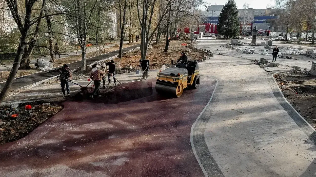 Глава Дубны рассказал, как идут работы по благоустройству сквера им П. А. Журавлева