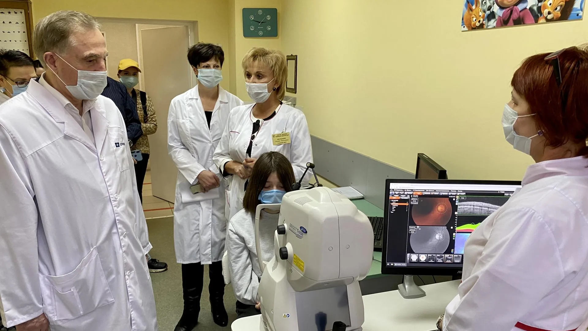 Глава Люберец осмотрел новое оборудование в центре охраны материнства и детства