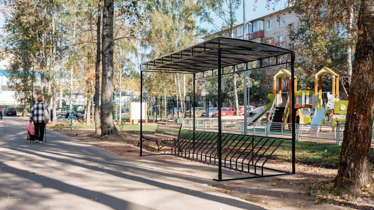 Комплексное благоустройство дворов завершилось в Дубне