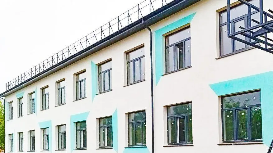 Капитальный ремонт школы в деревне Кострово округа Истра выполнен на 80%