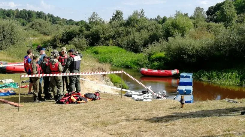 Слет юных спасателей провели в Воскресенске
