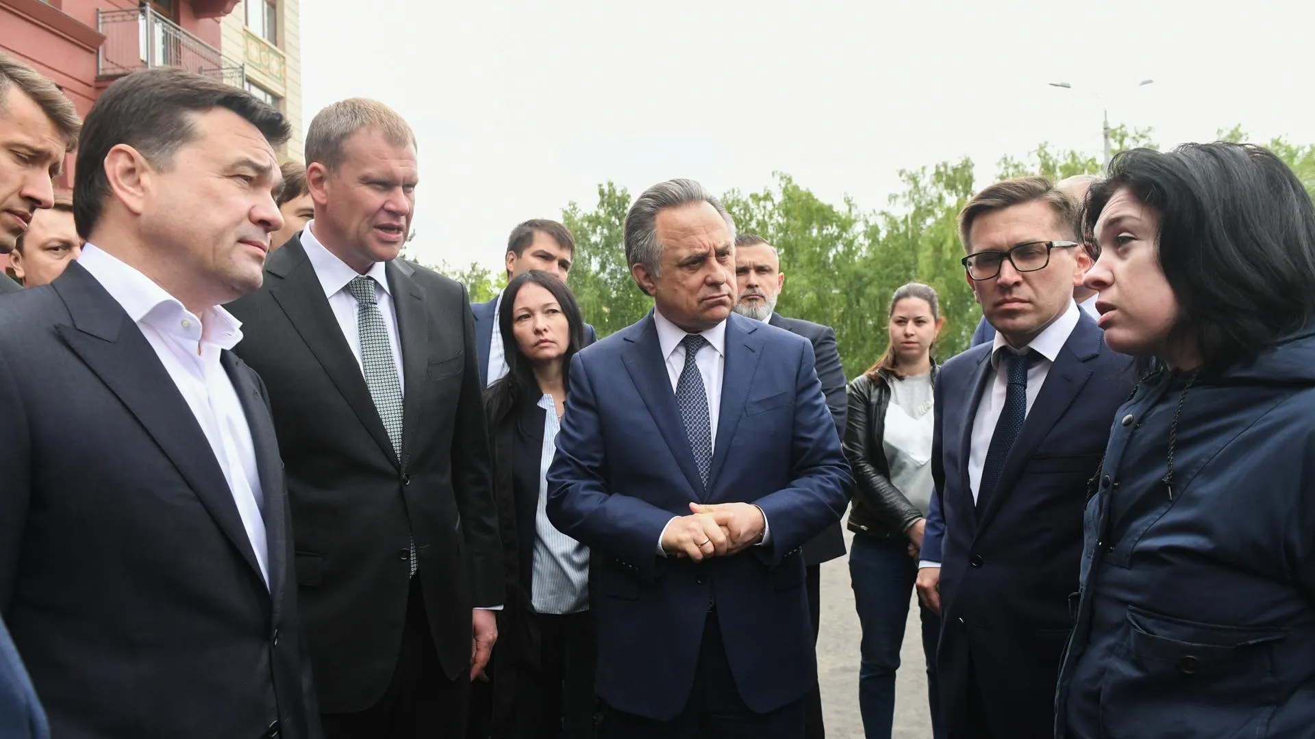 Мутко высоко оценил работу властей с обманутыми дольщиками в Подмосковье