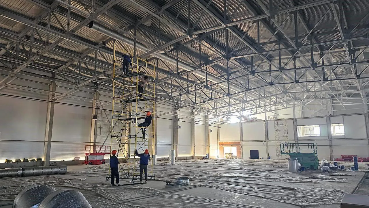 Строительство ФОКа с крытым катком в Домодедово завершится до конца года