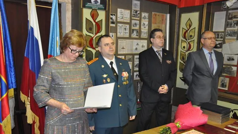 В Подольске наградили 50 огнеборцев ко Дню спасателя