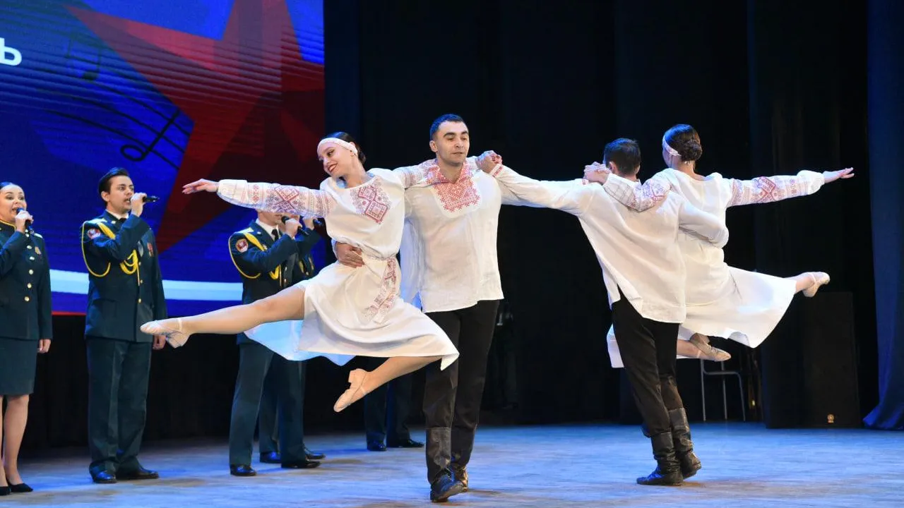 Областной фестиваль солдатской песни прошел в Балашихе