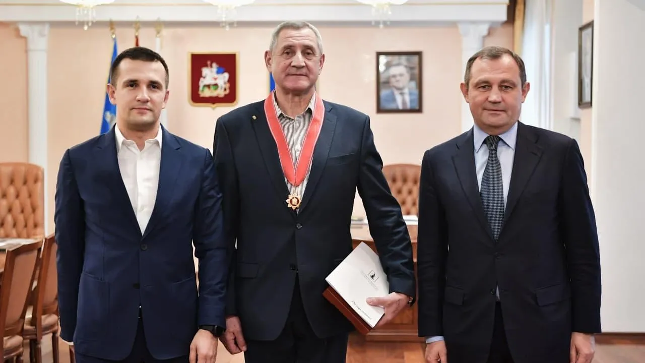 Замглавы Реутова наградили почетным знаком Мособлдумы