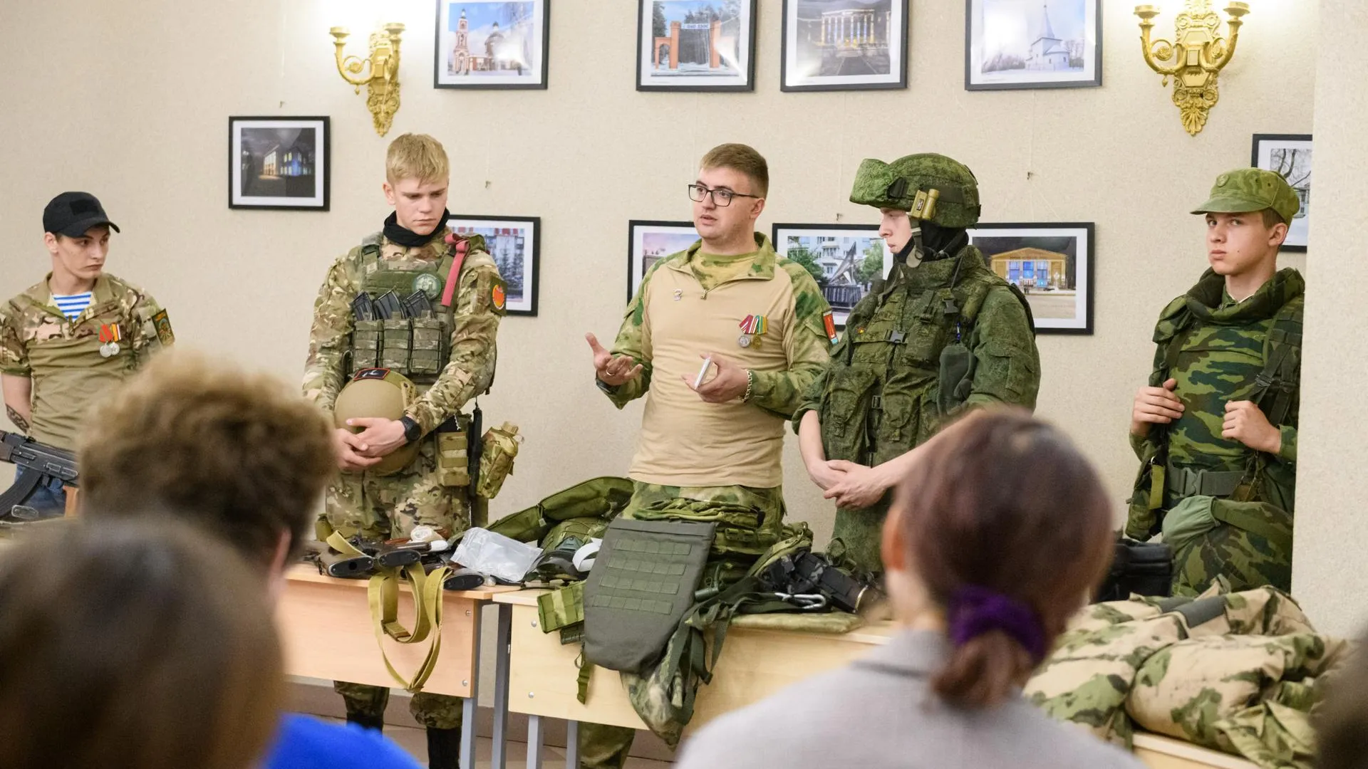 В Подмосковье День ветеранов боевых действий отметили памятными мероприятиями