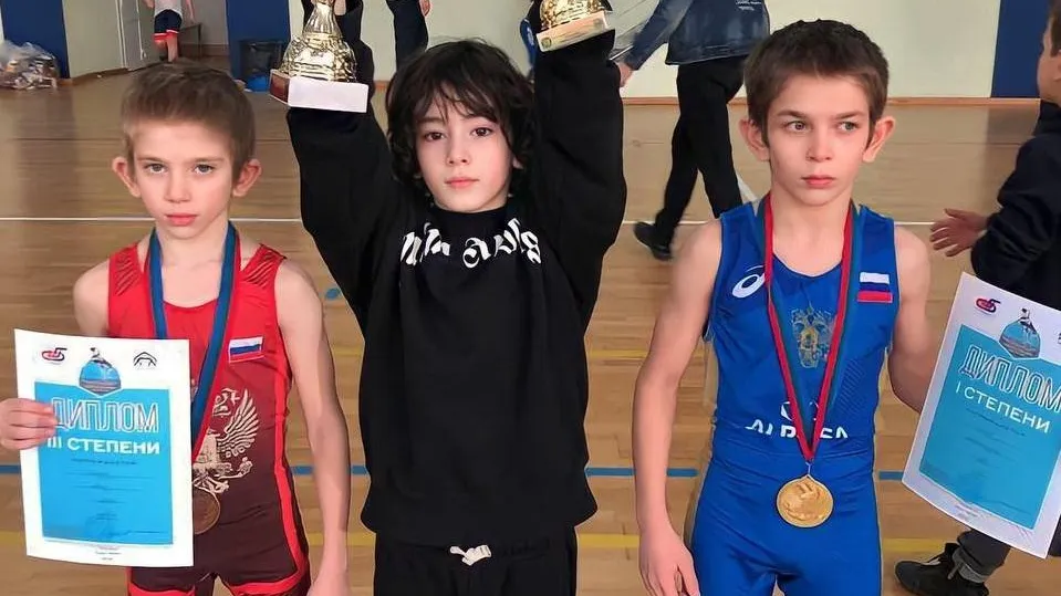 Юные спортсмены Люберец завоевали 2 медали на турнире по греко‑римской борьбе в Черкесске
