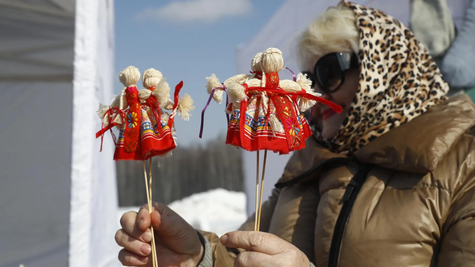 В «Горках Ленинских» 21 февраля сожгут самое высокое чучело Масленицы в Подмосковье