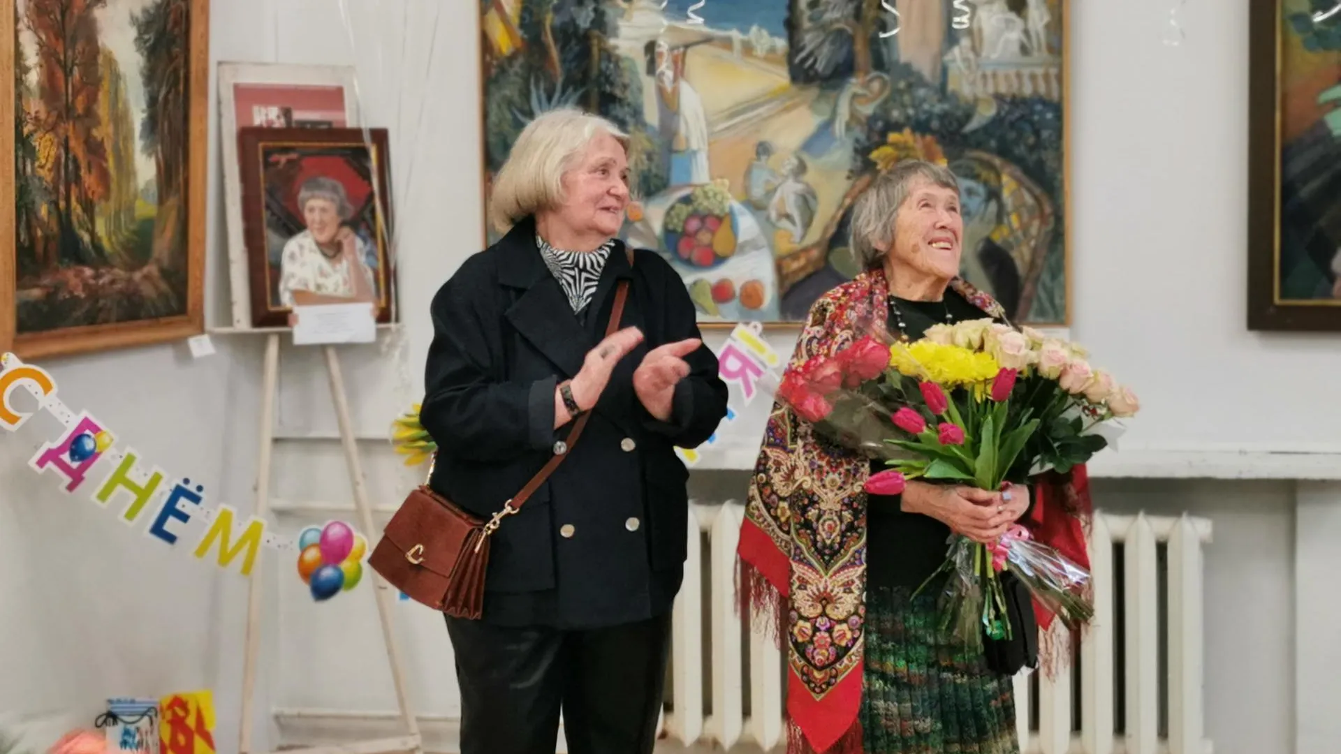 95‑летняя художница из Подольска раскрыла секрет долголетия