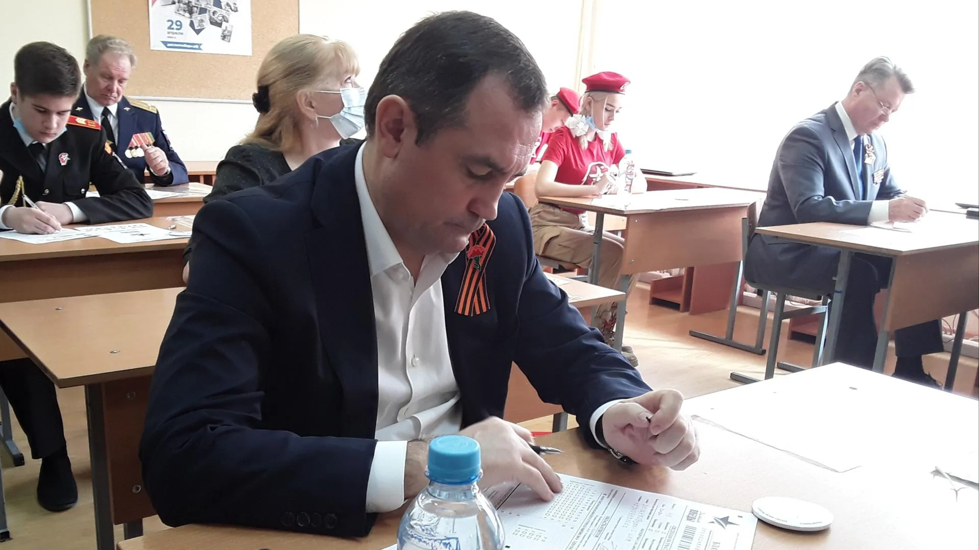 Брынцалов написал «Диктант Победы» в Балашихе