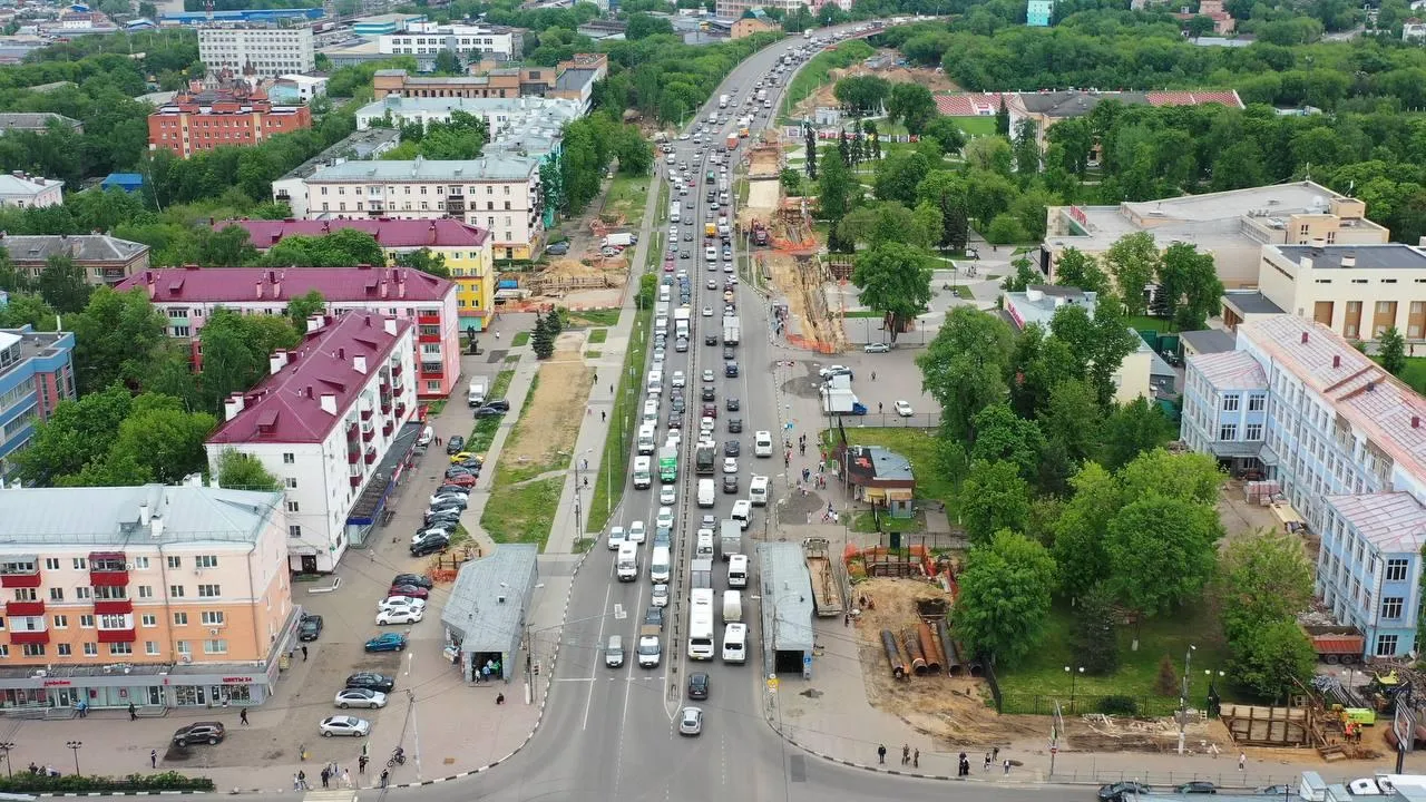 Путепровод начали строить на Октябрьском проспекте в Люберцах