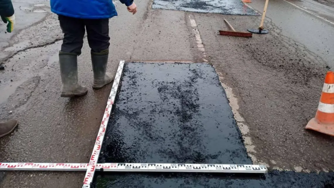Более 600 ям устранили на дорогах Наро-Фоминска с начала года