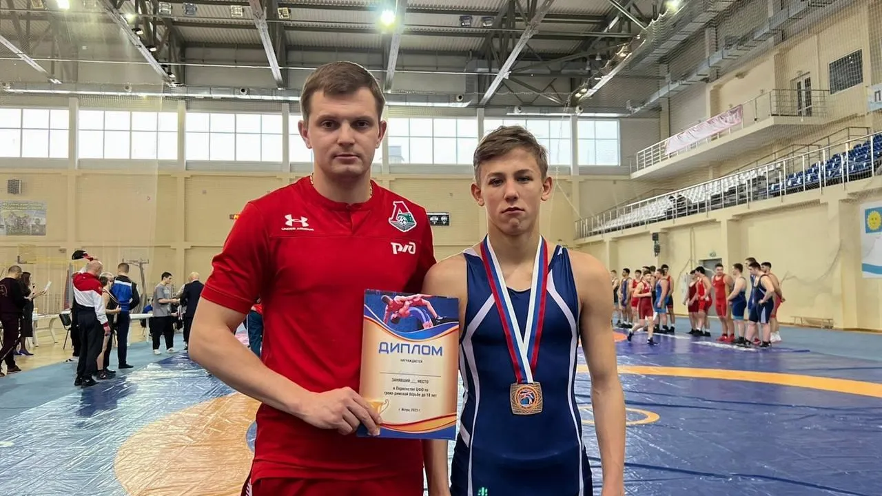 Воспитанник спортшколы Люберец занял 3 место на первенстве ЦФО по греко‑римской борьбе