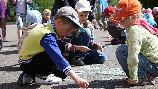 В парке Балашихи в воскресенье дети смогут поучаствовать в конкурсе рисунка на асфальте