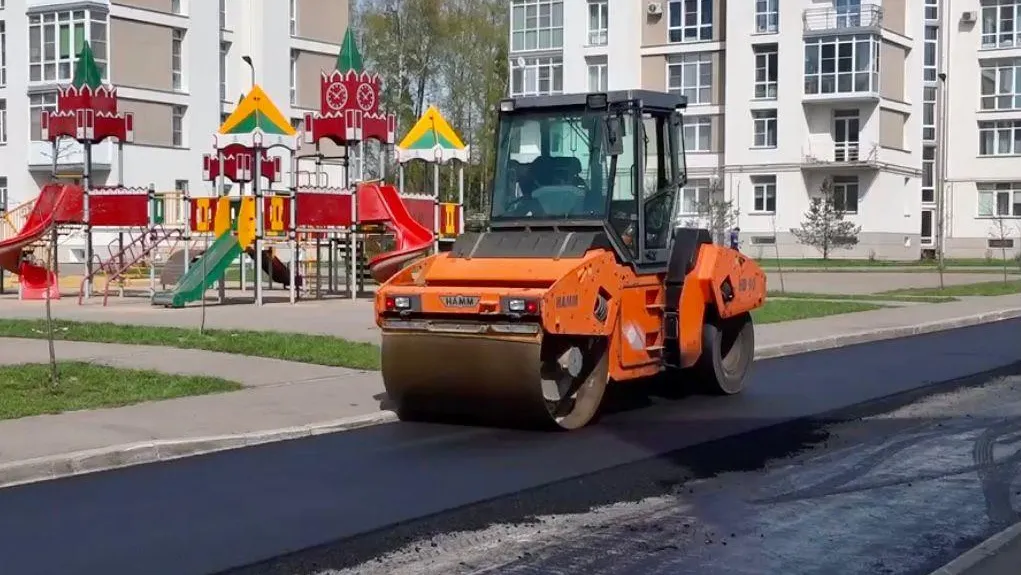 Более 3,1 тыс кв м муниципальных дорог отремонтировали в Красногорске за неделю