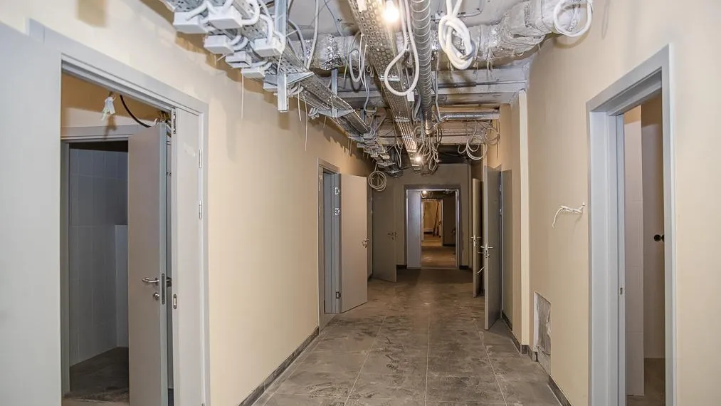 Капремонт медицинского стационара в Перхушково достиг 80% в Одинцовском округе