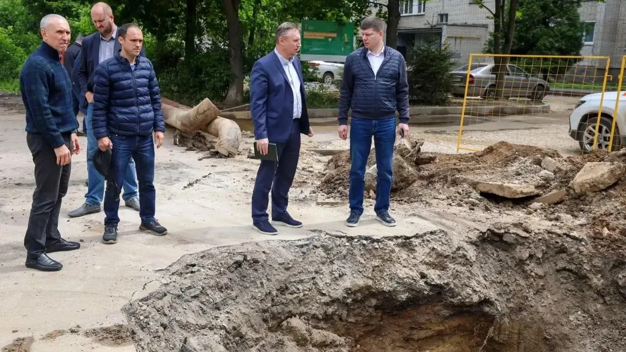 Ефанов проверил контейнерные площадки в Электростали