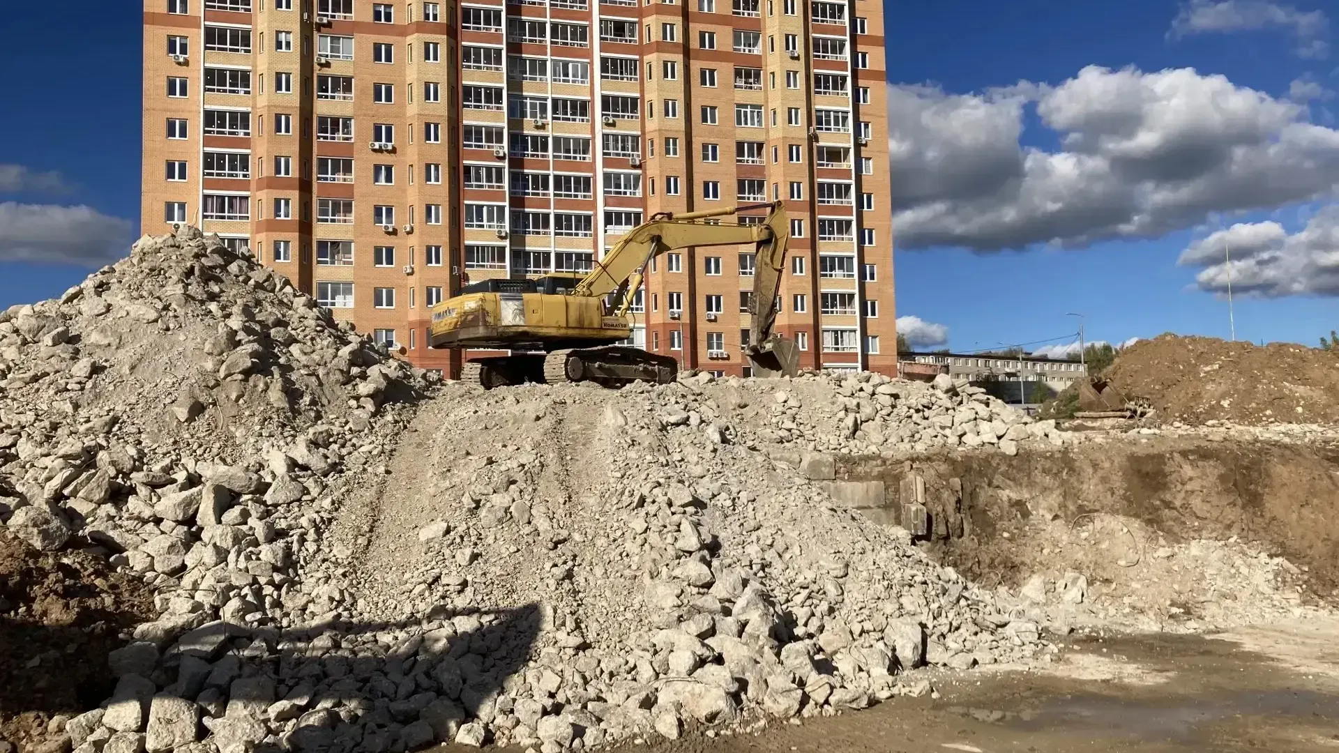В Можайске построят жилой дом на месте недостроя на Локомотивной улице